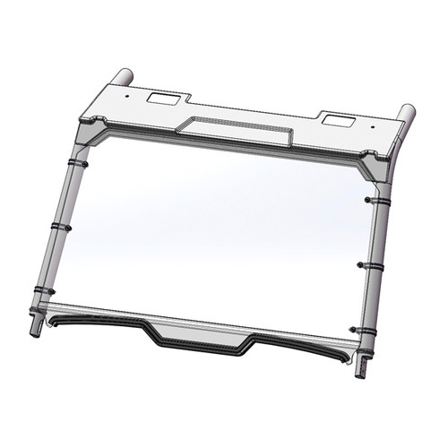Direction 2 Full Windshield Fits Polaris - 174170