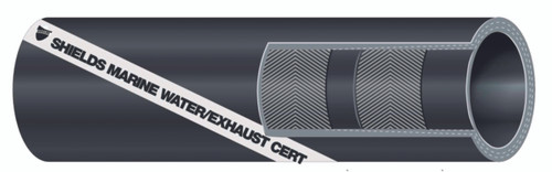 Sierra Shields Marine Exhaust/Water Hose (No Wire) - 709437