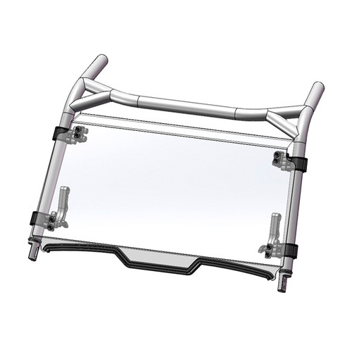 Direction 2 Tilt Windshield - Scratch Resistant Fits Polaris - 174175