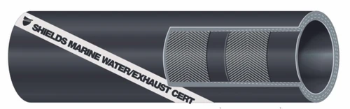 Sierra Shields Marine Exhaust/Water Hose (No Wire) - 709467