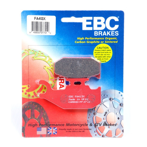 EBC  "X" Carbon Graphite Brake Pad Organic - Front left - 077679