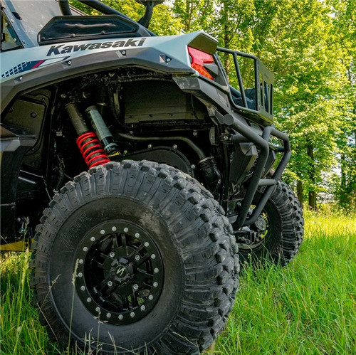 Super ATV Bumper Rear - Steel - Fits Kawasaki - 315617