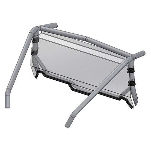 Direction 2 Rear Windshield - Scratch Resistant HONDA - 174199