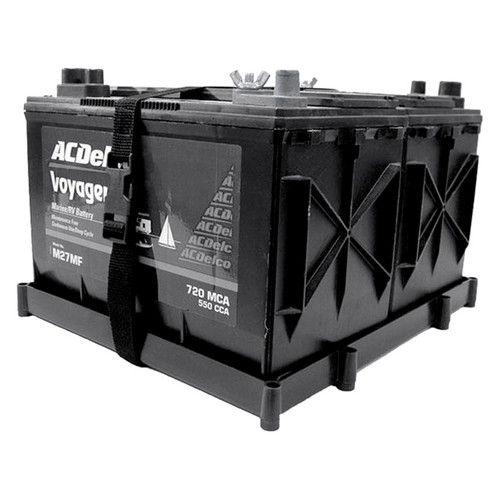 T-H Marine Dual Battery Holder Tray 27 - 710163