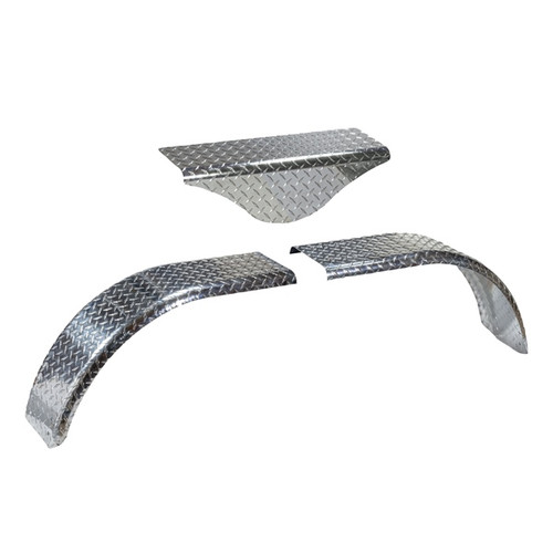 Tie Down Tandem Trailer Fender in Aluminium - 990023