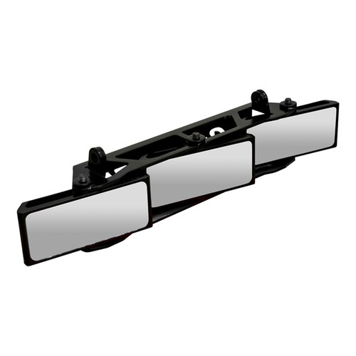 Super ATV 3 Panel Rear View Mirror 1.75" Clamp-On - 315628