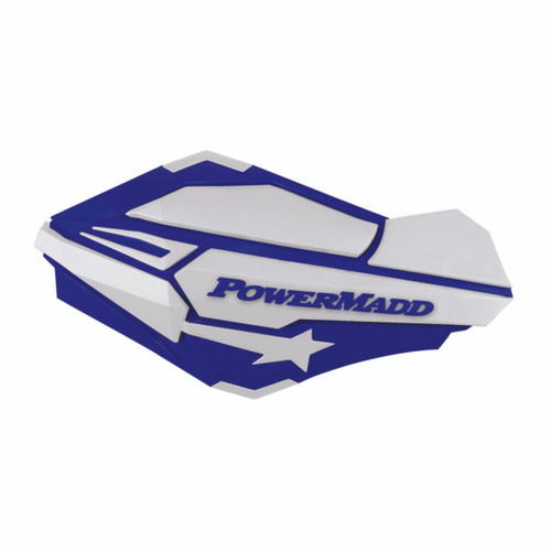 Powermadd Sentinel Handguard, Blue/White - 201822