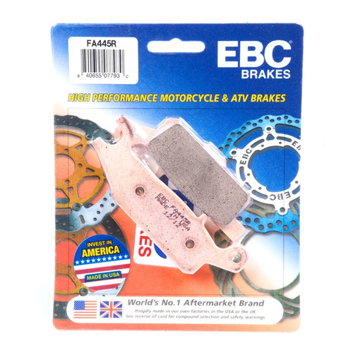 EBC  “R“ Long Life Sintered Brake Pad Long life Sintered Metal - Rear - 077690