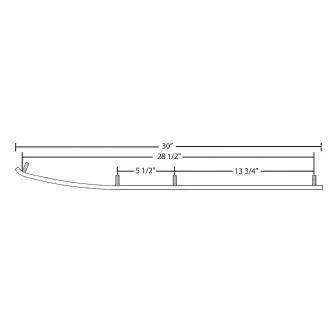 Kimpex Standard Wear Bar KAWASAKI/SNO-JET, YAMAHA - 274310
