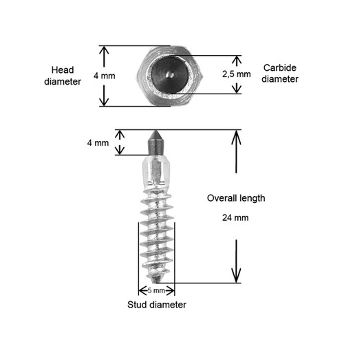 IGrip Snow Studs ST24R 24 mm - 103078