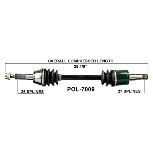 TrakMotive Complete Axle SUZUKI - 216067