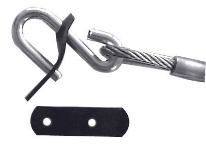 Tie Down “S” Hook Chain Keepers - 990618