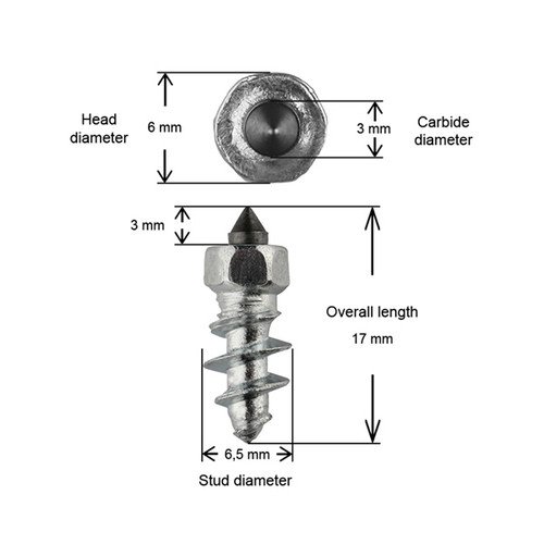 IGrip Tire Studs ST15R - 103087