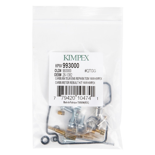 Kimpex Carburetor Repair Kit Fits Yamaha - 993000