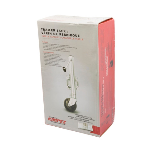 Kimpex Trailer Jack, 1500 lbs 1500 lbs - 745905