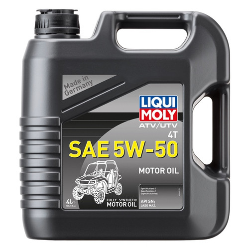 Liqui Moly Oil 4T Motoroil synthetic ATV 5W50 - 4 L  - 153344
