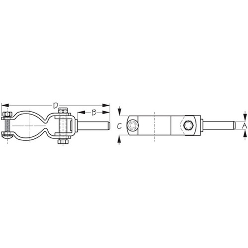Sea Dog HD Clamp-on OarLock - 710421
