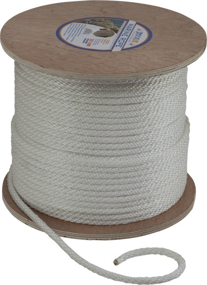 Sea Dog Solid Braided Nylon 500' - 3/8" - Nylon - Braided - 729491