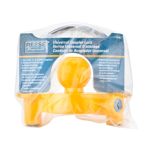 REESE TOWPOWER Trailer Hitch Coupler Lock - 746183