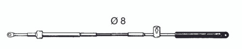 Uflex Mercury GenI Control Cable - Mach 5 - 718791