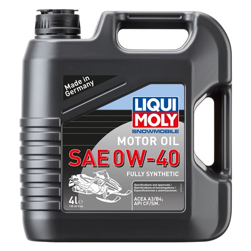 Liqui Moly Oil Snowmobil Motoroil Synthetic 0W40 - 4 L  - 153349