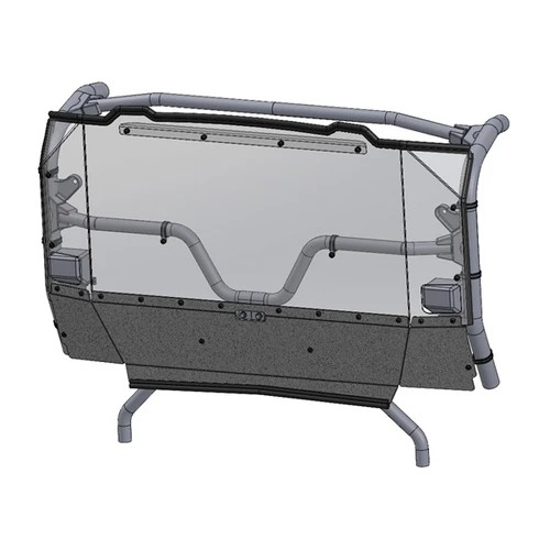 Direction 2 Rear Windshield Fits Yamaha - 174245