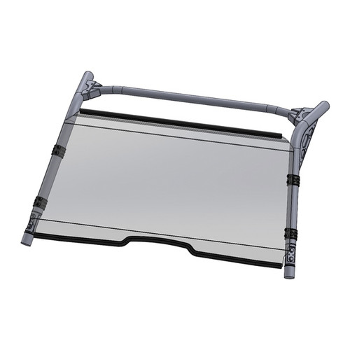 Direction 2 Full Windshield - Scratch resistant Fits Yamaha - 174246