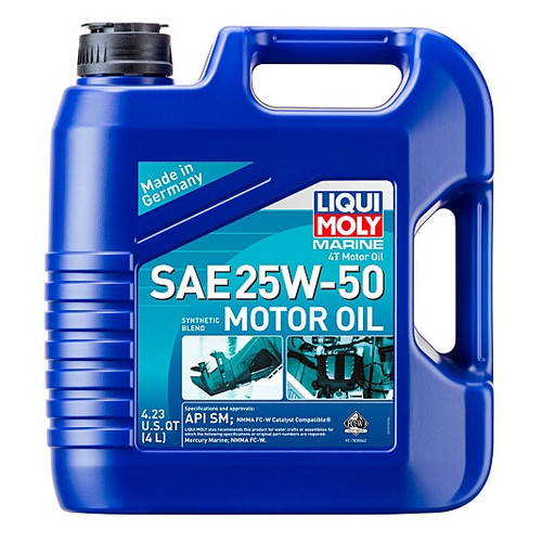 Liqui Moly Oil 4T Marine 25W50 25W50 - 4 L  - 153380
