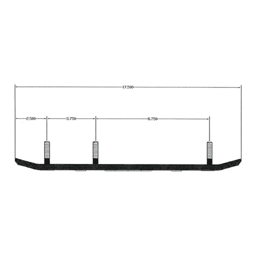 Kimpex Carbide Runner Blowmold - SKI-DOO - 274459