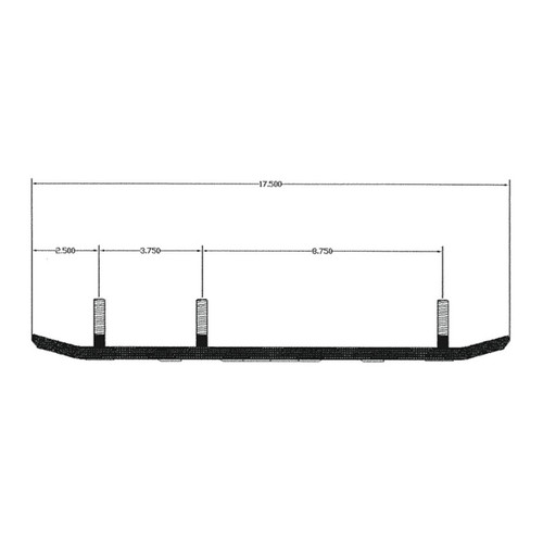 Kimpex Carbide Runner Blowmold - SKI-DOO - 274459