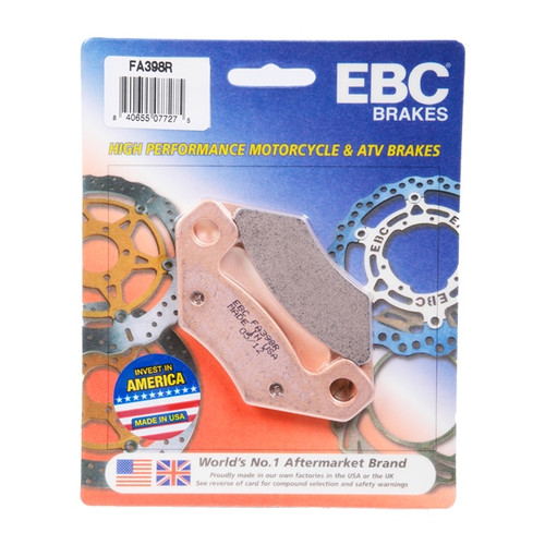 EBC  “R“ Long Life Sintered Brake Pad Long life Sintered Metal - Front/Rear - 077748