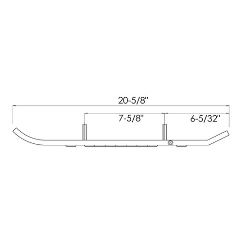 Kimpex Carbide Runner Flex Expedition - KAWASAKI/SNO-JET, SKI-DOO - 274471