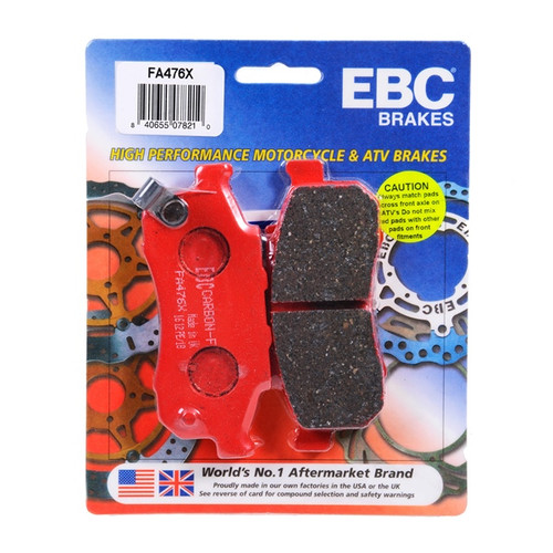 EBC  "X" Carbon Graphite Brake Pad Organic - Front left - 077758