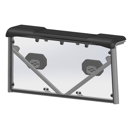 Direction 2 Rear Windshield Fits CFMoto - 174270