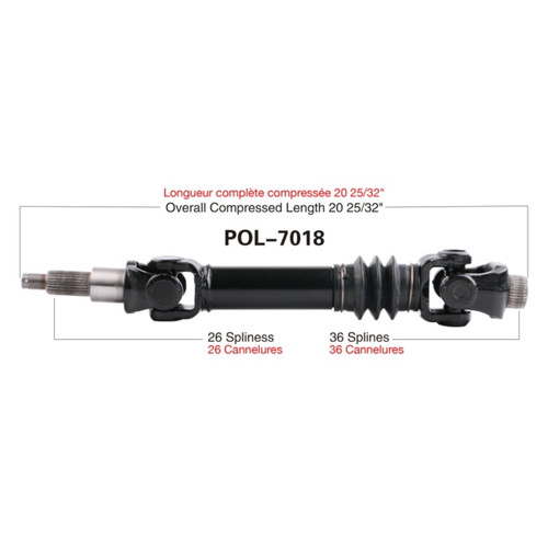 TrakMotive Complete Axle POLARIS - 216124
