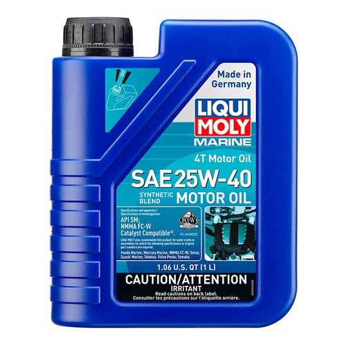 Liqui Moly Oil Synthetic 4T Marine 25W40 25W40 - 1 L  - 153993