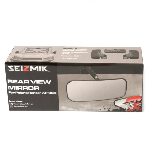 Seizmik Wide Angle Rear View Mirror for Polaris Ranger XP900 1.75" Clamp-On - 175259