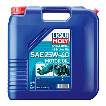 Liqui Moly Oil Synthetic 4T Marine 25W40 25W40 - 20 L  - 153995