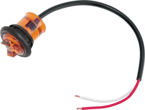 Bargman Hi-Intensity LED Light with Grommet Amber - 719586