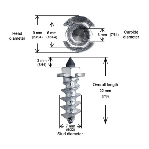 IGrip Tire Studs SS18R - 103207