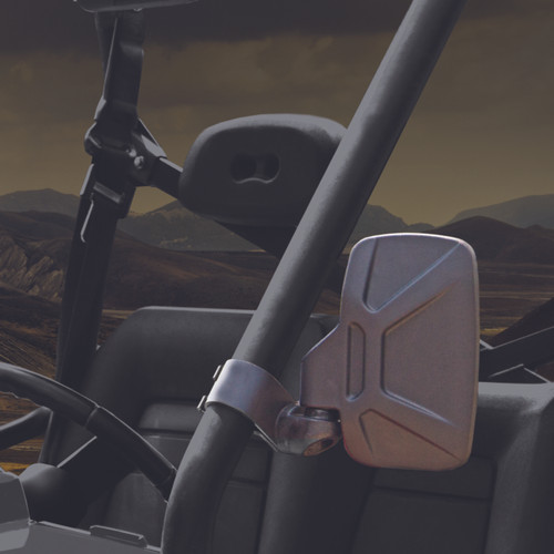 Seizmik Side View Mirrors 2" Clamp-On - 175619
