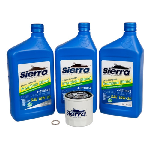 Sierra 18-9390 Oil Change Kit 10W30 - 2.83 L  - 732916