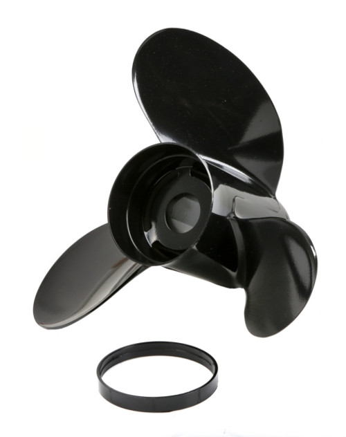 Turning Point Hustler Propeller Fits Johnson/Evinrude, Fits Honda, Fits Mercury, Fits OMC, Fits Nissan, Fits Tohatsu, Fits Yamaha, Fits Force - Aluminum - 704742