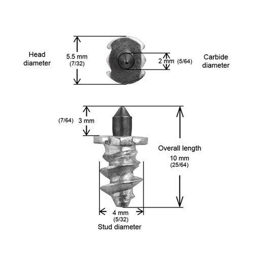 IGrip Tire Studs SS06R - 103229