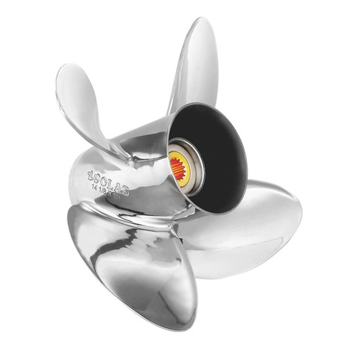 Solas HR titan 4 Propeller Fits Mercury, Fits Mercruiser, Fits Honda - Stainless steel - 741768