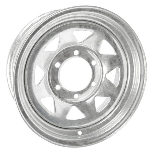 Carlisle 8-Spokes Trailer Wheel 15X6 - 6/5.5 - 719929