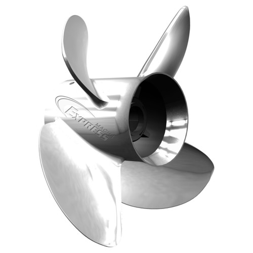 Turning Point Express Propeller Fits Suzuki, Fits Johnson/Evinrude, Fits Yamaha, Fits OMC, Fits Honda - Stainless steel - 730645