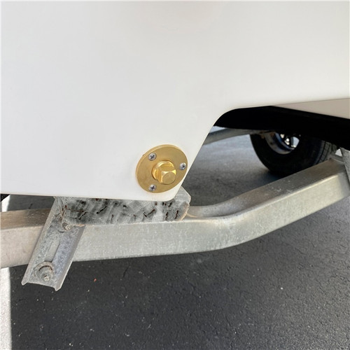 Kimpex Garboard Drain Plug Kit - Brass - 745481