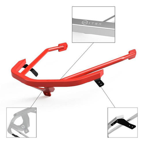 ITEK Polaris Front Bumper Aluminum - POLARIS - 335375