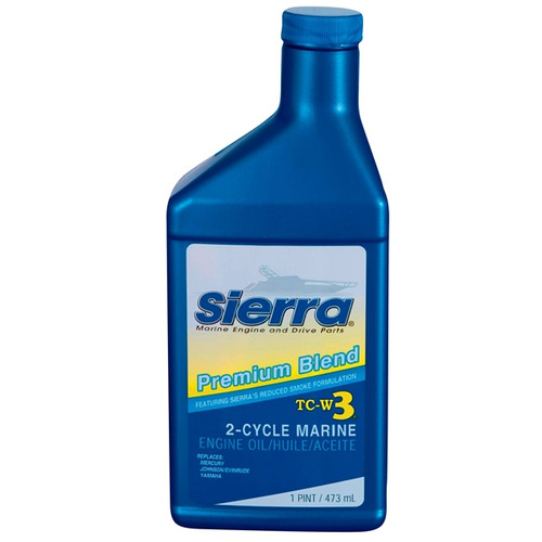 Sierra Premium Blue Oil TC-W3 TC-W3 - 1 quart - 710844
